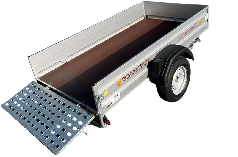 Kippbarer Tieflader mit hydraulischer Kippfunktion, 1.106 kg Nutzlast